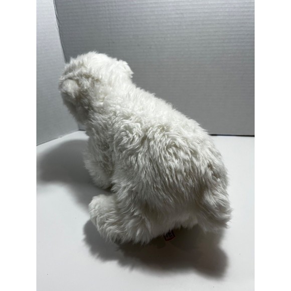 Douglas The Cuddle Toy Plush Polar Bear Stuffed Animal Toy White 11” - Picture 5 of 6
